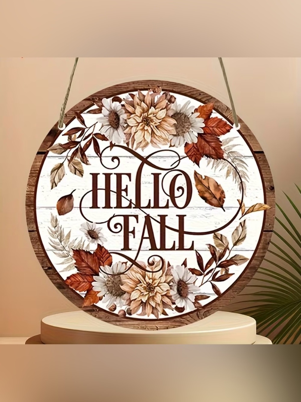 🎇Multi🎇Welcome Fall Round Wall Sign (2/$10)